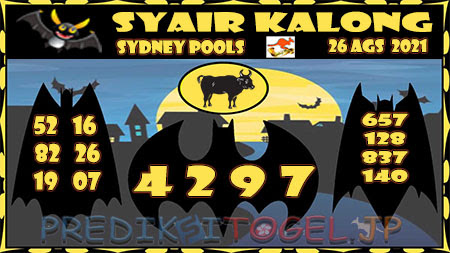 Prediksi Togel Kalong Sidney Kamis 26 Agustus 2021