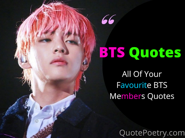 BTS Quotes For Bio That Look So Dashing