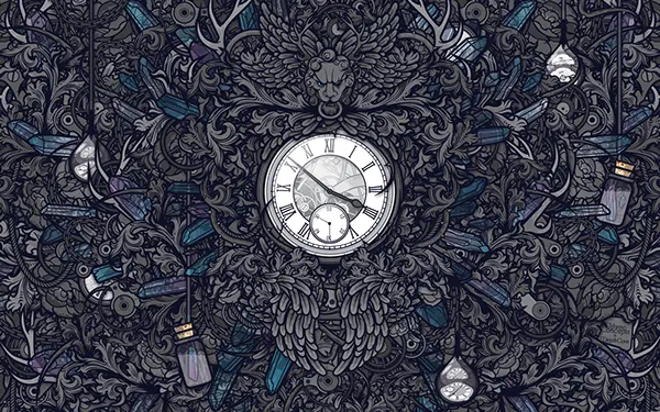 Jared Nickerson Illustrations - Time Travel in a Time of Regret 1