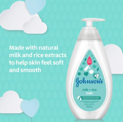 Johnson's Milk+Rice Bath 600ml Refill