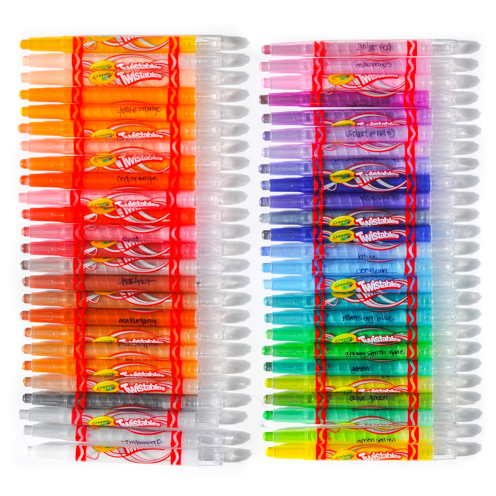 50 Twistable Crayola Crayons