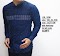 BAJU KOKO PRIA SLIM FIT / KEMEJA KOKO PRIA LENGAN PANJANG LBL1658 - Kode 22-003