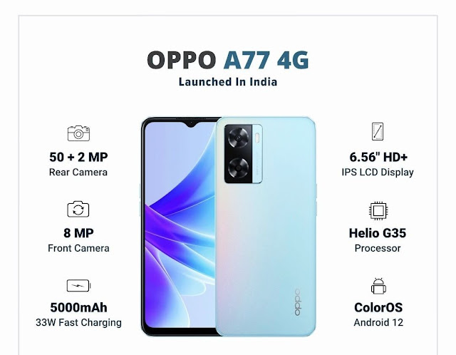 Harga dan Spesifikasi HP Oppo A77