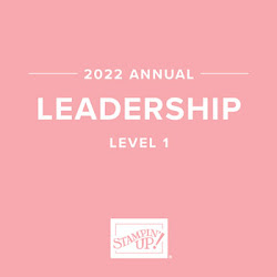 2022 - Stampin' Up! Achievement - Leadership