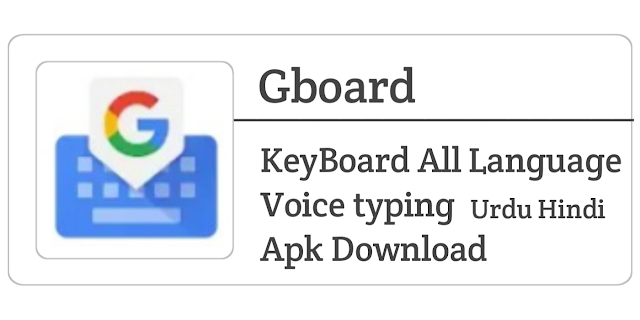  Best Keyboard for Voice Typing APK