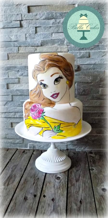 beauty and the beast cakes