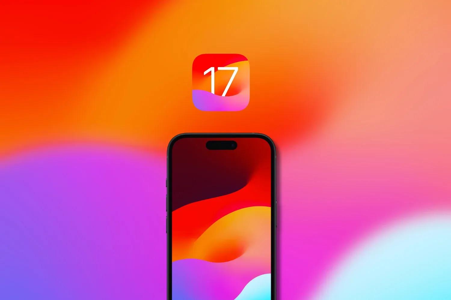 Download the new iOS 17 wallpapers in 4K resolution