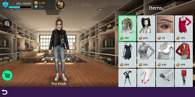 لعبة Avakin Life 3D Virtual World | لعبة تجربة حياة أفاكين والعالم الإفتراضي للشباب والشابات ألعاب محاكاة
