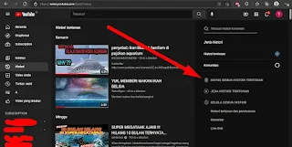 Cara Menghapus History Tontonan dan Penelusuran YouTube di Laptop dan Hp