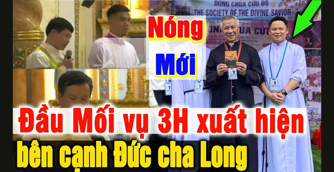 Tin NÓNG! Bất Ngờ Thầy Phiên Dịch vụ 3H Lại Xuất Hiện bên cạnh Đức Cha Long tại Giáo phận Vinh