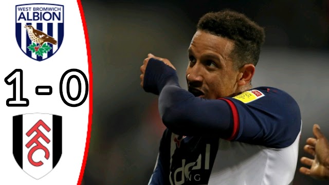 West Brom vs Fulham 1-0 / Callum Robinson goal and Extended Highlights / Championship 