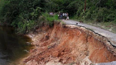 Masyarakat Kecewa, Belum Ada Solusi Terkait Jalan Buluh Kasok, Lumpuh Akibat Banjir  