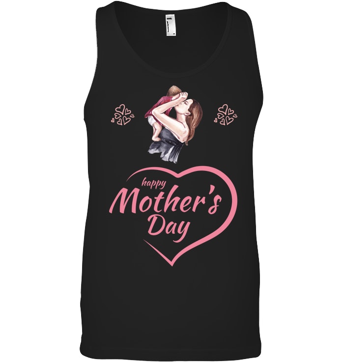 Unisex Premium Ringspun Tank- Happy Mother's Day