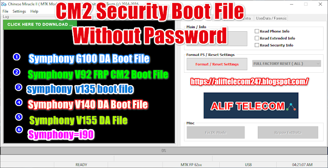 Cm2 Secure Boot File All without password