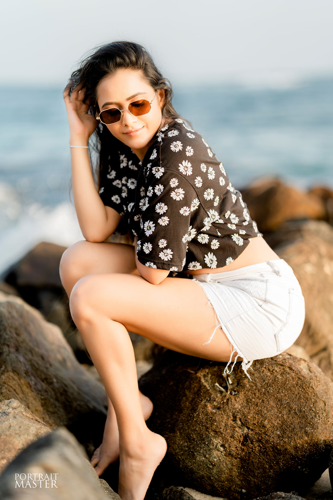 Nishadani Deshani beach sexy girl