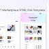 Tokenmart - NFT Marketplace HTML Site Template 