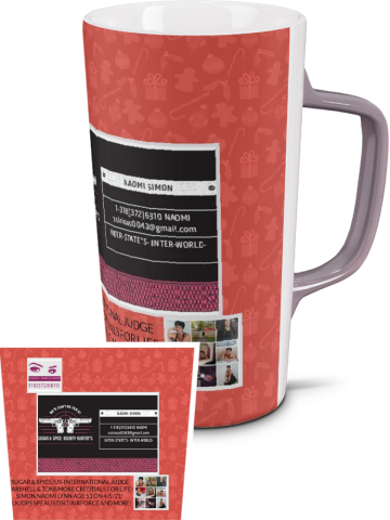 SUGAR N SPICE BOUNTY HUNTER TALL MUG