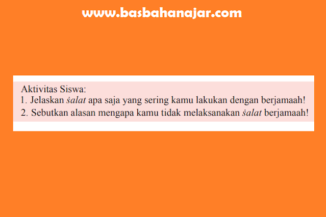 Aktivitas Siswa Halaman 52 PAI Kelas 7 [Kunci Jawaban]