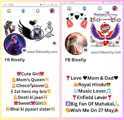 Facebook Bio With Emoji