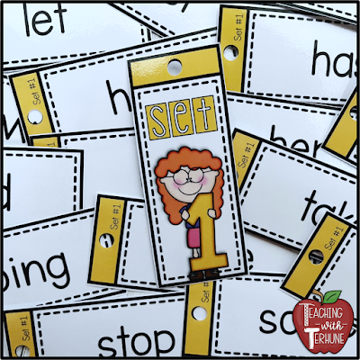 First Grade Sight Word Flash Cards