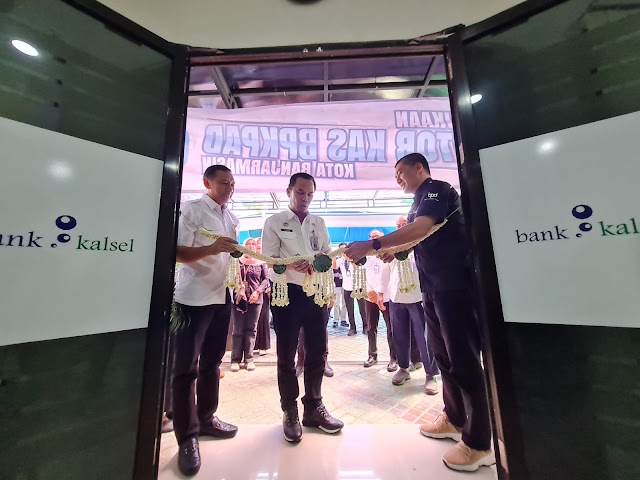 Permudah Pelayanan, Bank Kalsel Buka Kantor Kas BPKPAD