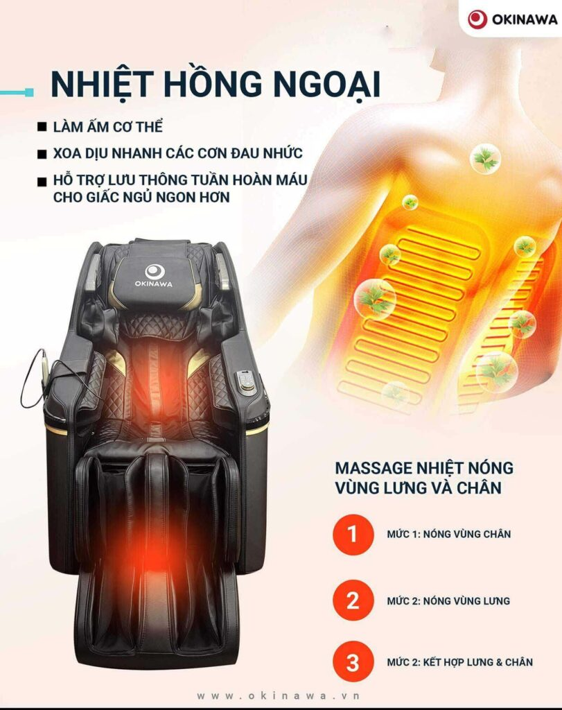 Ghế massage Okinawa Maestro C 300 - ảnh 10