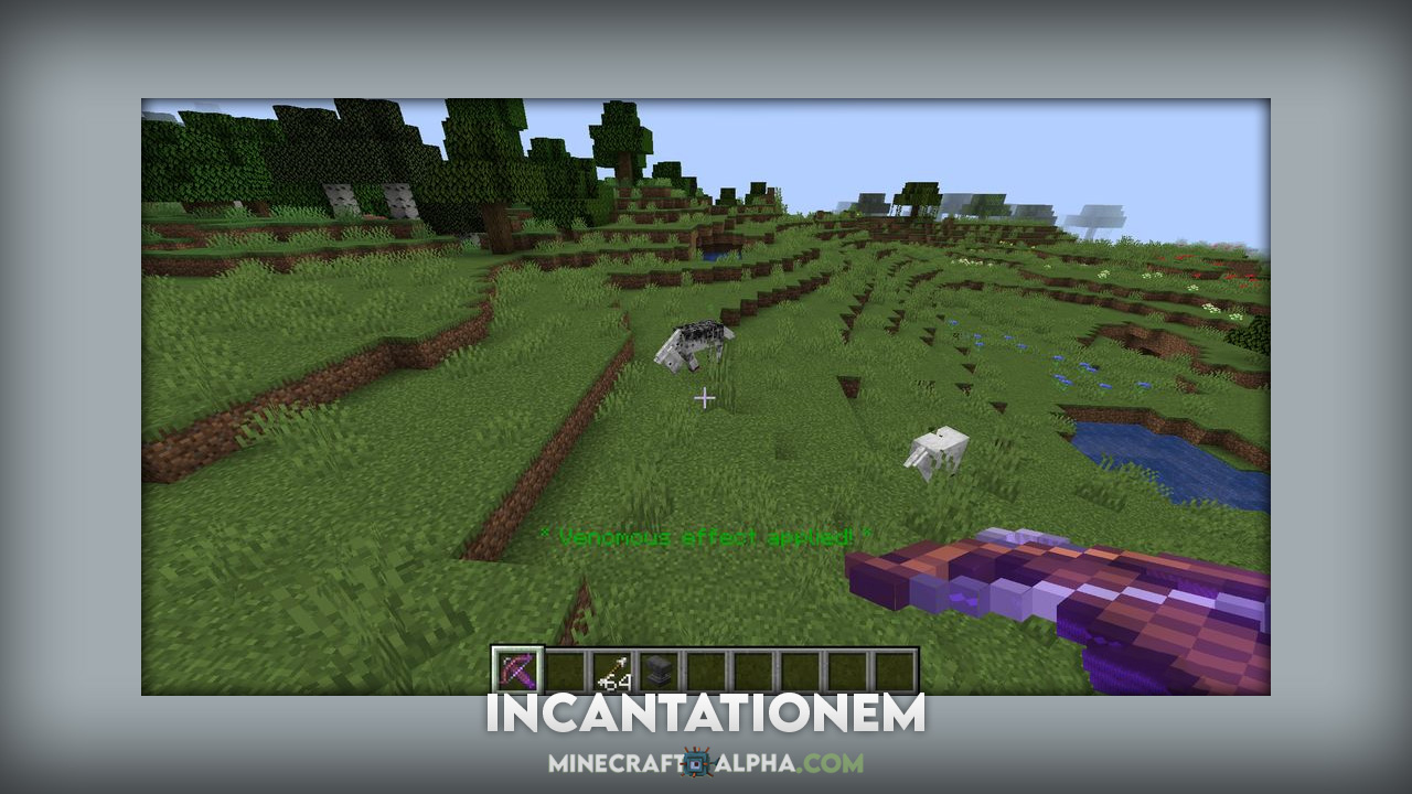 Minecraft Incantationem Mod 1.18.1  (New Enchantments, Curses)