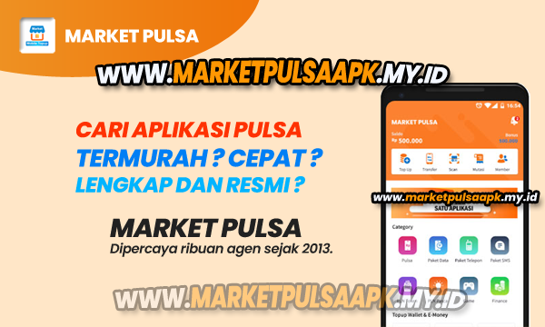 Agen Pulsa Termurah dan Terpercaya 2022 Market Pulsa