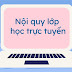 Nội quy các lớp Bồi dưỡng QLNN ngạch Kiểm lâm viên chính 
