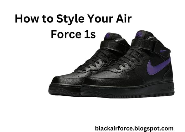 The Beauty of Black Leather: How to Style Your Air Force 1s