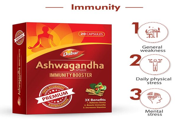 Dabur Ashwagandha Capsules Benefits In Hindi