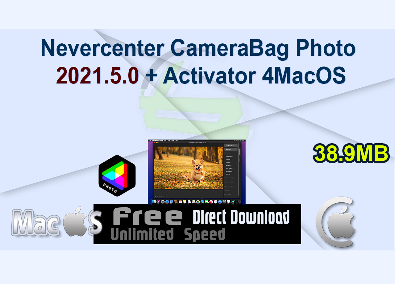 Nevercenter CameraBag Photo 2021.5.0 + Activator 4MacOS
