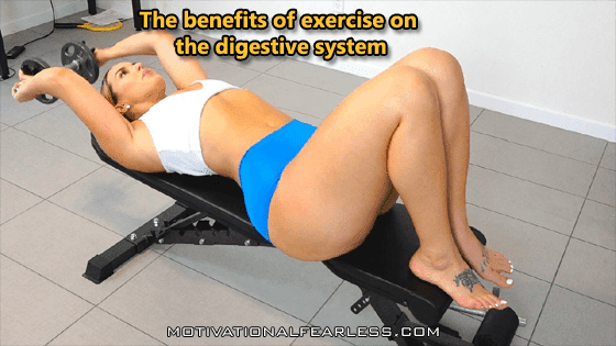 The benefits of exercise on the digestive system