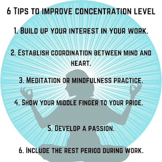 6 tips to improve concentration