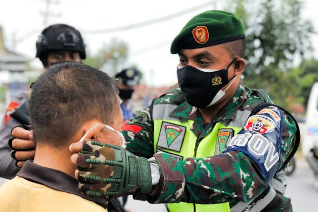 Operasi Zebra, Dandim 1615/Lotim imbau warga taat berlalu lintas