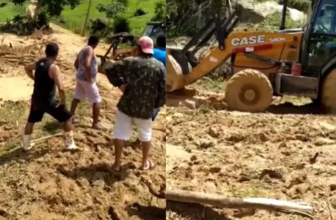 Zona rural: desaparecidas após a casa ser soterrada, mãe e filha foram encontradas mortas em Amargosa e idoso segue desaparecido, afirma Bombeiros; veja