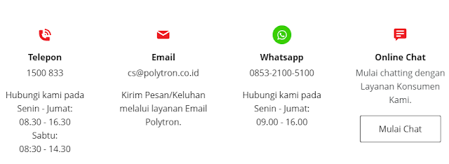 Cara Klaim Garansi Polytron dan Syaratnya