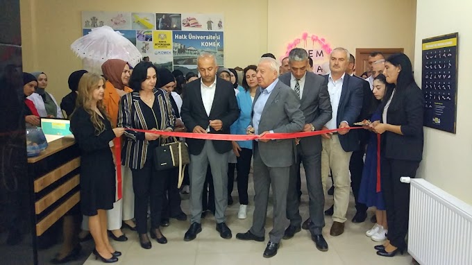Bozkır ASEM ve Halk Eğitim Yılsonu sergisi açıldı.