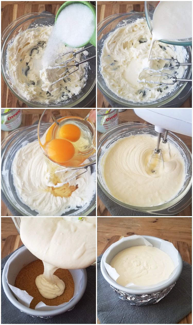 Cómo hacer el relleno de cheesecake