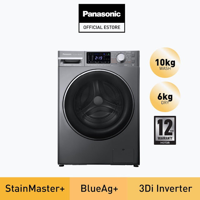 Panasonic NA-S106FX1LP Front Load 10.0 Kg