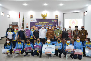 Bupati Tangerang Ahmed Zaki Iskandar memberikan apresiasi kepada para atlet asal Kabupaten Tangerang yang berlaga di PON Papua XX Tahun 2021