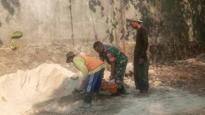 Babinsa Koramil 0621-20/Gunung Sindur aktif Melakukan Kegiatan Monitoring Wilayah Binaan.