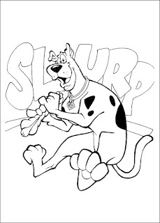 Scooby Doo Coloring Pages to print for free