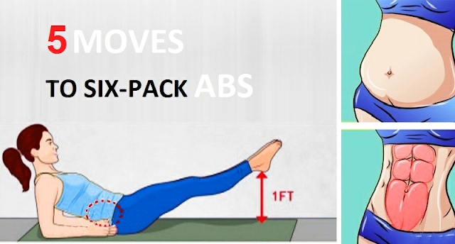 5 Simple Workout, But Very Effective Exercises To Get Stunning Abs In 8 Minutes