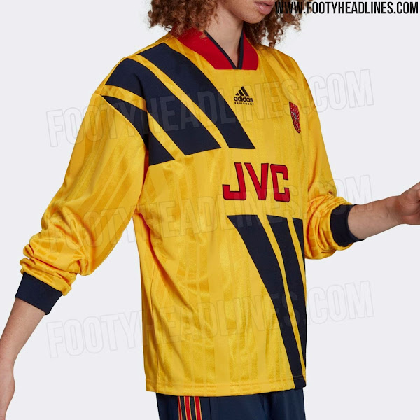It's a 90's thing  Arsenal x adidas Originals 93/94 kit 