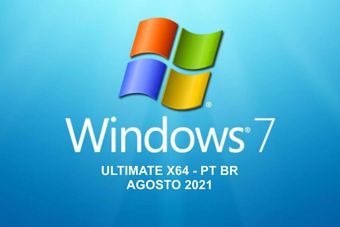  Windows 7 SP1 X64 Ultimate 3 em 1 OEM MULTi-7 / AGOSTO 2021