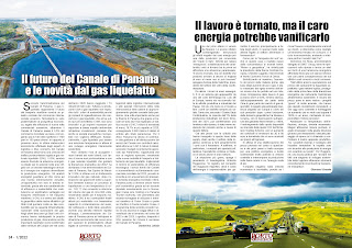 GENNAIO 2022 PAG. 24 - Il futuro del Canale di Panama e le novità dal gas liquefatto