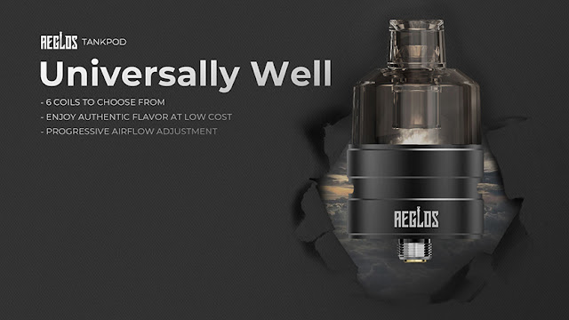Uwell Aeglos Tank Pod Preview