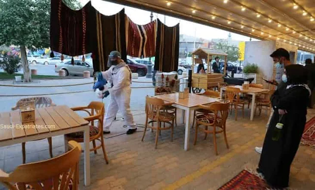 New update on Corona Protocols for Restaurants and Cafes in the Kingdom - Saudi-Expatriates.com