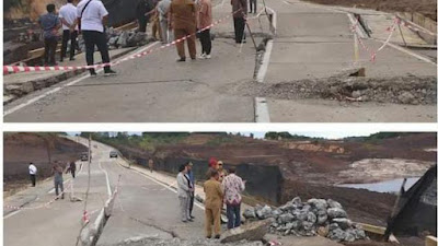 Komisi III Lakukan Sidak Pada Kerusakan Ruas Jalan Sanga-Sanga - Dondang